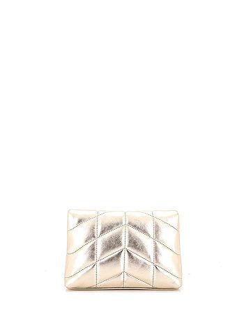 Saint Laurent LouLou Puffer Clutch Leather Small (view 2)