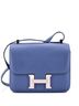 Hermès 100% Leather Blue Constance Bag Evercolor 24 One size - photo 1
