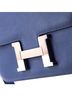Hermès 100% Leather Blue Constance Bag Evercolor 24 One size - photo 6