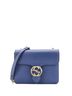 Gucci 100% Leather Blue Interlocking Shoulder Bag Leather Small One size - photo 1