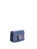 Gucci 100% Leather Blue Interlocking Shoulder Bag Leather Small One size - photo 3