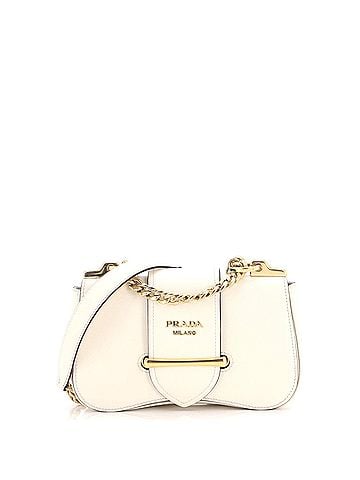 Prada Sidonie Chain Shoulder Bag Saffiano Leather Medium (view 1)