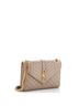 Saint Laurent 100% Leather Tan Classic Monogram Envelope Satchel Mixed Matelasse Leather Medium One size - photo 3