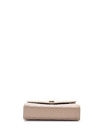 Saint Laurent Classic Monogram Envelope Satchel Mixed Matelasse Leather Medium (view 2)