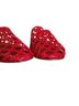 Augusta 100% Leather Red Flats Size EU 37 - photo 4