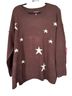 Vince Camuto Floral Brown Pullover Sweater Size 3X - photo 1