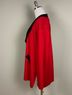 misook 100% Acrylic Solid Red Black Cardigan Size XL - photo 5