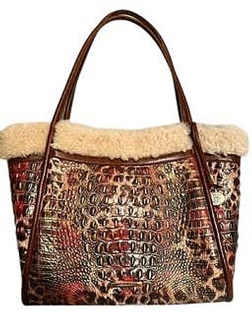 Brahmin Leather Tote (view 1)