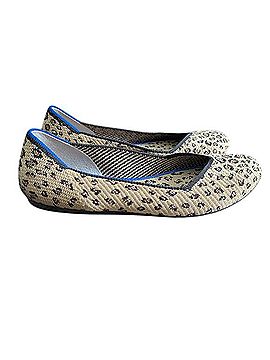 ROTHY'S Cheetah Print Round Toe Flats Flats (view 2)