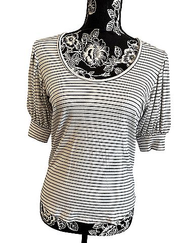 FRAME Short Sleeve Blouse (view 2)