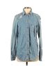 Paige Blue Button-Down Shirt Size S - photo 4