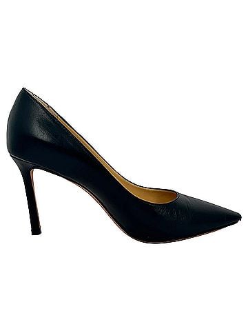 Jimmy Choo Jimmy Choo Romy 85 Pumps in Black Leather (view 1)