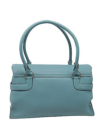 Salvatore Ferragamo Salvatorre Ferragamo Virna Gancini Bag in Light Blue Leather (view 2)