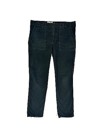 Nili Lotan Nili Lotan Jenna Cropped Jeans in Black Cotton (view 1)