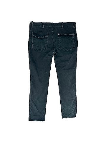 Nili Lotan Nili Lotan Jenna Cropped Jeans in Black Cotton (view 2)