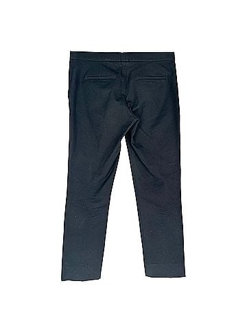 Joseph Joseph Straight-Leg Trousers in Black Viscose (view 2)