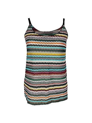 Missoni Missoni Zigzag-Print Tank Top in Multicolor Viscose (view 1)