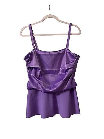 Boston Proper Strapless Ruched Peplum Top Tank Top (view 1)