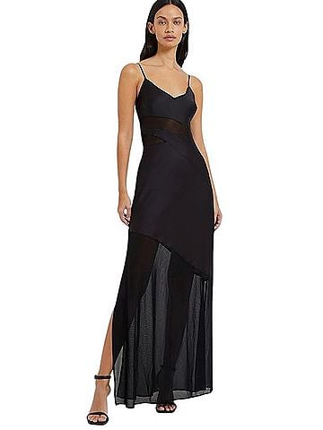 French Connection Satin Strappy Slip Dress Casual Dress (view 1)
