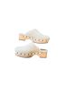 J.Crew White Mule/Clog Size 7 - photo 1