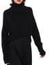 Quince Black Turtleneck Sweater Size XL - photo 1