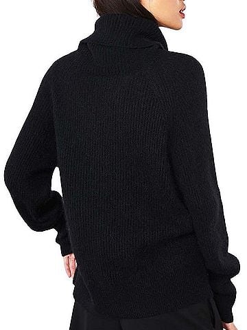 Quince Baby Alpaca Wool Turtleneck Sweater Turtleneck Sweater (view 2)