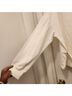 Forever 21 White Ivory Long Sleeve Blouse Size L - photo 4