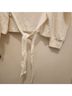 Forever 21 White Ivory Long Sleeve Blouse Size L - photo 3
