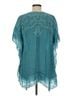 Johnny Was Teal Johnny Was Poncho Size M - photo 2