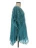 Johnny Was Teal Johnny Was Poncho Size M - photo 3