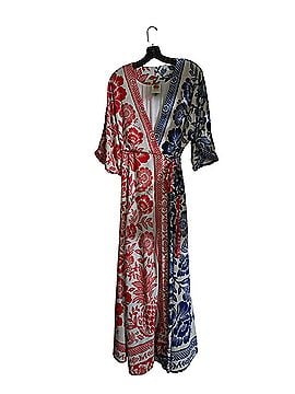 FARM Rio Mixed Pineapple Garden wrap Casual Dress (view 1)