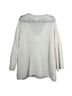 Anthropologie White Pullover Sweater Size M - photo 2