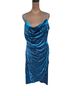 Guess 95% Polyester 5% Spandex 100% Polyester Blue Cocktail Dress Size 14 - photo 1