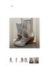 Chinese Laundry Silver Ankle Boots Size 7 - photo 4