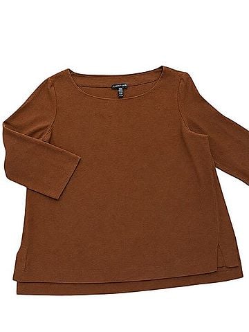 Eileen Fisher Long Sleeve T-Shirt (view 2)