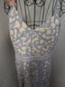 Elliatt 100% Polyester 85% Polyester 15% Spandex Floral Multi Color Blue Tan Wool Dress Size L - photo 4