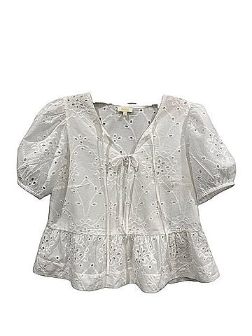 Parker Alina Short Sleeve Blouse (view 1)