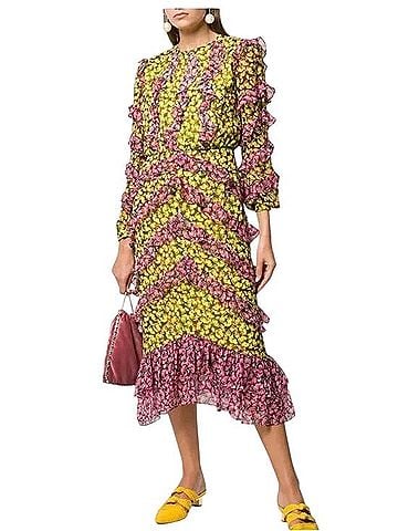 Saloni Victoria Casual Dress (view 1)