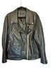 Quince 100% Leather Black Leather Jacket Size L - photo 2