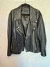 Quince 100% Leather Black Leather Jacket Size L - photo 5