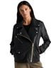 Quince 100% Leather Black Leather Jacket Size L - photo 1