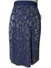 Lularoe Blue Casual Skirt Size L - photo 1