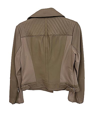 Michael Kors Faux Leather Jacket (view 2)