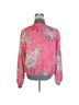 Free People 100% Lyocell 55% Cotton 5% Spandex 40% Polyester Paisley Floral Pink Gray Jacket Size M - photo 2