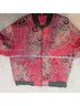 Free People 100% Lyocell 55% Cotton 5% Spandex 40% Polyester Paisley Floral Pink Gray Jacket Size M - photo 6