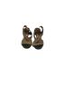 Carlos Animal Print Black Brown Heels Size 6 - photo 2
