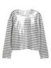 FRAME Stripes White Black Long Sleeve T-Shirt Size XL - photo 2