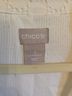 Chico's 52% Cotton 48% Linen 100% Polyester Solid White Blue Coat Size 1 - photo 6