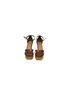 Thalia Sodi Brown Gold Wedges Size 6 - photo 1