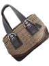 Coach Print Brown Leather Hobo One size - photo 1